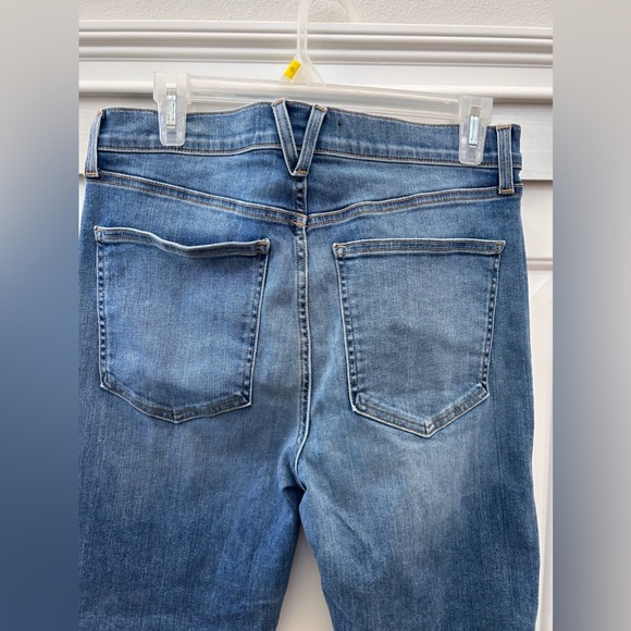 Veronica Beard Debbie High Waist Raw Hem Skinny Jeans - Picture 4 of 8